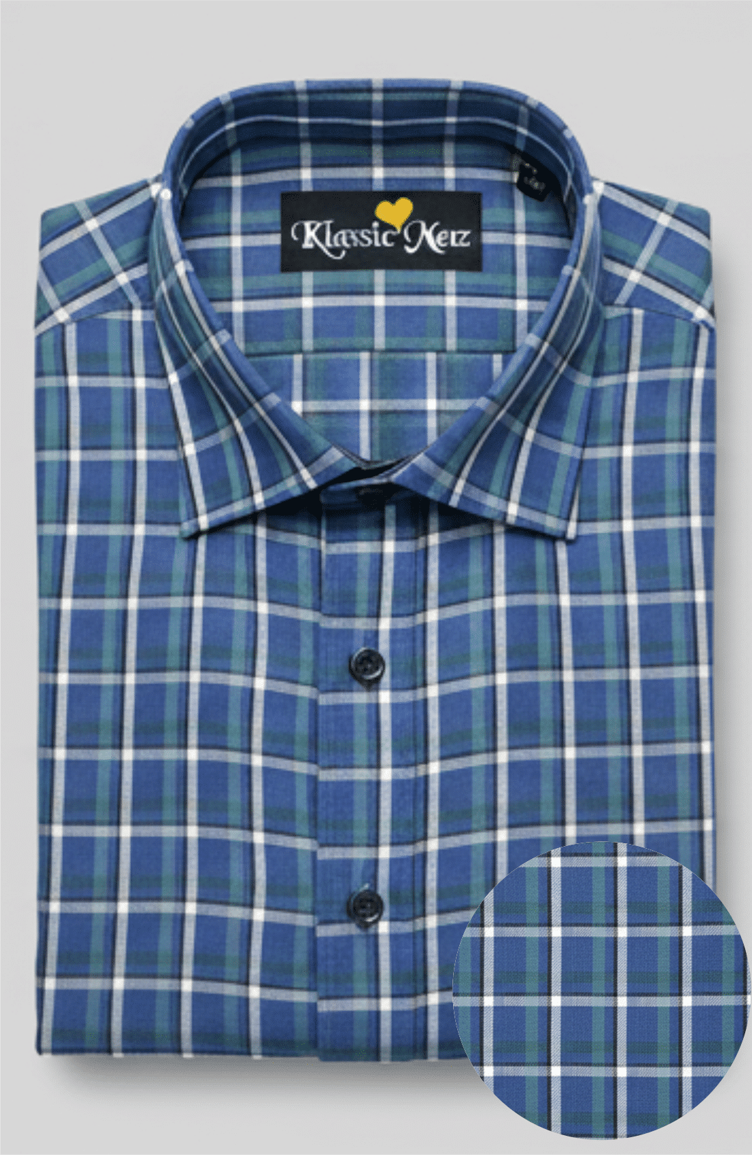 Blue Checks Shirt - Image 5